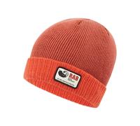 Rab Essential Beanie - Lightweight Warm Skull Cap for Skiing & Everyday Use - Tuscan Red/Red Grapefruit - One Size