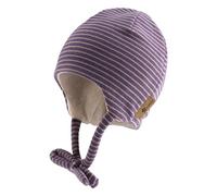 Beanie striped microfleece