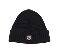 Ribbed Beanie - unisex - Stone Island - Hats & Caps - Black - M - Kids M