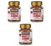 Beanies Amaretto Almond Flavour Instant Coffee 50g, 3 Pack