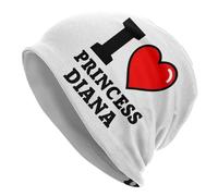 Beanies caps for Men I Love Princess Diana Bonnet Hat Vintage Street Skullies Beanies Hats for Men Women Spring Multifunction Cap