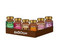Beanies - Chocolate Lovers Gift Pack | Assorted Chocolate | Flavoured Instant Coffee | 6 x 50g (300g) | Vegan | Premium Taste | Freeze-Dried -Easy to Brew | Rich in Flavour | Low-Calorie | Sugar-Free