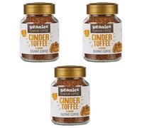 Beanies Cinder Toffee Flavour Instant Coffee 50g 3 Pack