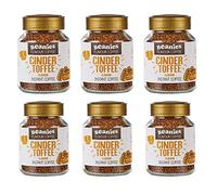 Beanies Cinder Toffee Flavour Instant Coffee 50g, 6 Pack