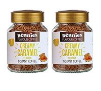 Beanies Creamy Caramel Flavour Instant Coffee 50g, 2 Pack