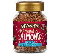 Beanies Decaf Amaretto Flavoured Instant Coffee 50 g (Pack of 6)