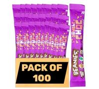Beanies Double Chocolate Flavoured Instant Coffee Sticks - (Pack of 100 Single Serve Sachets) Rich Cocoa Flavour