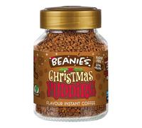 Beanies Flavour Christmas Pudding Instant Flavoured Coffee, 300g (50g x 6Pack)- Bold & Adventurous Full-On Flavour, An Indulgent Sugar Free Taste Explosion - Low Calorie - Vegan & Gluten Free