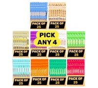 Beanies Flavoured Instant Coffee Sachets Pick Any 4 Boxes (Each Box 25 Sticks, Total 100 Sticks) from Creamy Caramel, Double Chocolate, Irish Cream, Nutty Hazelnut, Very Vanilla, Caramel Popcorn, etc