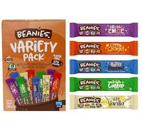 Beanies Flavoured Instant Coffee Sticks Variety Pack, 10 x 2g Sachets (5 Flavours) Very Vanilla, Irish Coffee, Double Choc, Nutty Hazelnut, Creamy Caramel - Sugar Free, Low Calorie