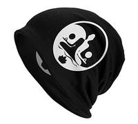 Beanies Hat Buddha Yin Yang Soft Breathable Knit Beanies for Women and Men