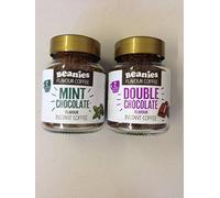 Beanies Instant Coffee 2 Jars x 50g ( Mint Chocolate and Double Chocolate)