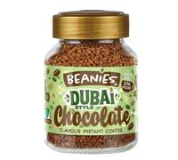 Beanies Instant Coffee Dubai Chocolate Flavour, 400g 50g x 8 Pack - Sugar Free Low Calorie Coffee, Vegan Vegetarian Friendly, Rich Taste Decaf Style Coffee for Everyday Wellness