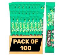 Beanies Mint Chocolate Flavoured Instant Coffee Sticks - (Pack of 100 Single Serve Sachets) Refreshing Mint Chocolate Flavour