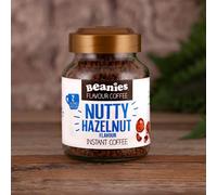 Beanies Nutty Hazelnut Flavoured Coffee Jar 50g