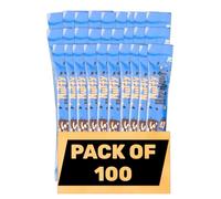 Beanies Nutty Hazelnut Flavoured Instant Coffee Sticks - (Pack of 100 Single Serve Sachets) Smooth Hazelnut Flavour