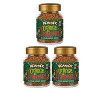 Beanies Orange & Cranberry Instant Flavored Coffee, 150g (50g x 3Pack) | Bold & Adventurous Full-On Flavour, An Indulgent Sugar Free Taste Explosion - Low Calorie - Vegan & Gluten Free