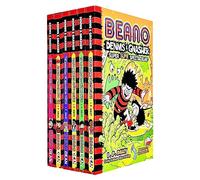 Beano Dennis & Gnasher Series Collection 6 Books Set By I.P Daley (Battle for Bash Street School, The Abominable Snowmenace, Attack of the Evil Veg,Super Slime Spectacular & More!)