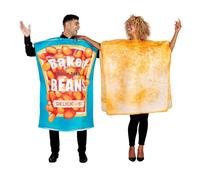 Beans & Toast Couple Adult Costume One Size