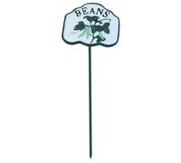 Beans Vegetable Sign Marker Label Cast Iron Plant Garden Yard Allotment