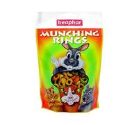 Beaphar 3 X Munching Rings Small Animal Treats, 75 g