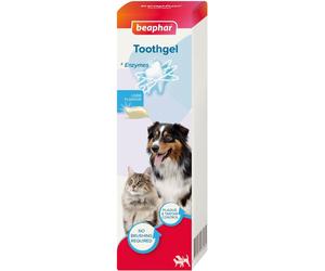 Beaphar, Advanced Dual-Enzyme Toothpaste, Dental Care for Dogs & Cats, 100g Tube