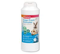 Beaphar | Cage Fresh Granules | For Animal Cages & Hutches | Absorbs Odours | Keeps Cages Fresher for Longer | Uses Probiotics to Trap and Destroy Smells | Fresh Scent | 600g