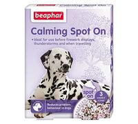 Beaphar Calming Spot On Anxiety Relief for Dogs - Reduces Stress and Anxiety (Pack of 3)