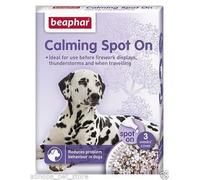 Beaphar Calming Spot On Treats Home Spray Collars Cats Dogs aid stress relief (Calming Dog Spot On)