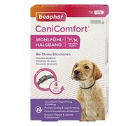 beaphar CaniComfort Feel-Good Collar for Puppies, Soothing Agent for Dogs with Pheromones, for Stress Situations, 1 Piece (1 Pack), 45 cm (S)