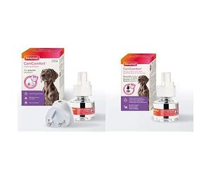 Beaphar | CaniComfort Home Calming Bundle | Diffuser Plug-In & 2 x 30 Day Refills | Helps Ease Fear of Fireworks | Covers 70m² Area | Lasts up to 60 Days in Total