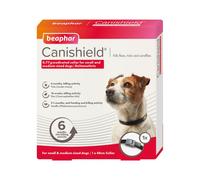 Beaphar - Canishield Medicated Dog Flea Collar - Kills Fleas, Ticks & Sandflies - Adjustable for Small/Medium Dogs (up to 48cm) - Long-Lasting Protection - Vet Strength Treatment