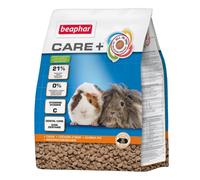 Beaphar - CARE+® Guinea Pig Food 1.5kg - All-in-one super-premium guinea pig food - Prevents selective feeding - With added Vitamin C - High fibre & prebiotics to support digestion