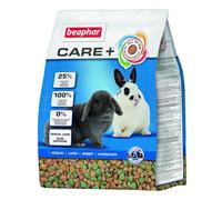 Beaphar -Care+® Rabbit Food 1.5kg - All-in-one Super-Premium Rabbit Food - Prevents Selective Feeding - High Fibre & prebiotics to Support Digestion - No Added Sugar/Colours from 10 Months to 6 Years