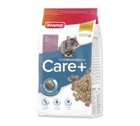 Beaphar - CARE+® Rat Food 750g - All-in-one super-premium rat food - Prevents selective feeding - With animal proteins and low dust formula - Prebiotics to support digestion - For rats of all ages
