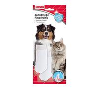 BEAPHAR - Dental Care Fingerling for Dogs and Cats - Thorough Teeth Cleaning - Fights Plaque - Well-Groomed Teeth - Pack of 2