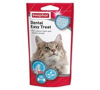 Beaphar | Dental Easy Treats | Tasty Dental Care For Cats | For Cleaner Teeth & Fresher Breath | 35g pack