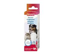 BEAPHAR - DENTAL FINGER - For gentle and thorough cleaning - Flexible shape - Use multiple times - Protection against cavities, tartar and plaque - 2pc