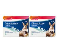 Beaphar - Dimethicare Line-On - Mite, Flea and Lice Control for Rabbits, Guinea Pigs & Ferrets - 3 treatment pack - Physically Immobilises P