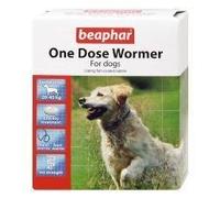 Beaphar Dogs Upto 40kg One Dose Wormer 4 Tablets
