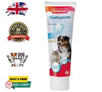 Beaphar Enzymatic Toothpaste for Cats & Dogs | Fluoride-Free Pet Dental Care 100
