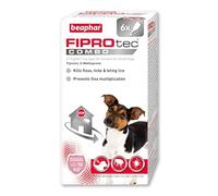 Beaphar | FIPROtec® COMBO for Small Dogs (2-10kg) | Kills Fleas, Flea Eggs & Ticks | Stops Fleas Multiplying on Pet and in Home | Vet Strength Treatment | 6 Pipettes