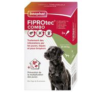 Beaphar Fiprotec Combo Spot-on Solution Big Dogs 20-40 kg 3 Pipettes of 2,68ml