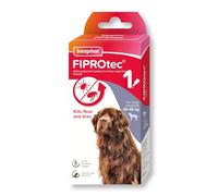 Beaphar | FIPROtec Spot-On for Extra Large Dogs (40-60kg) | Kills Fleas & Ticks | Vet Strength Treatment | 1 Pipette