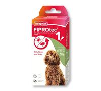 Beaphar | FIPROtec Spot-On for Large Dogs (20-40kg) | Kills Fleas & Ticks | Vet Strength Treatment | 1 Pipette