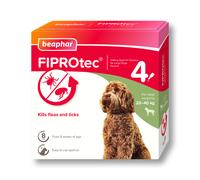 Beaphar FIPROtec Spot-On for Large Dogs 4 Pack pack