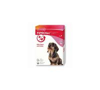 Beaphar | FIPROtec Spot-On for Small Dogs (2?10kg) | Kills Fleas & Ticks | Vet Strength Treatment | 6 Pipettes