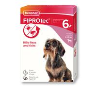 Beaphar FIPROtec Spot-On for Small Dogs 6 Pack pack