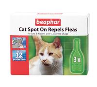 Beaphar Flea Drops For Cats 3x1 ml - Size: 3 Pips