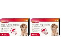 Beaphar - Flea Tablets for Small Dogs (1-11kg) - 3 Treatment Pack - Rapid Knock Down of Fleas - Starts Killing Fleas In 15 Minutes, Kills 100% in 24hrs - Veterinary Medicine For Dogs from 4 Weeks Old